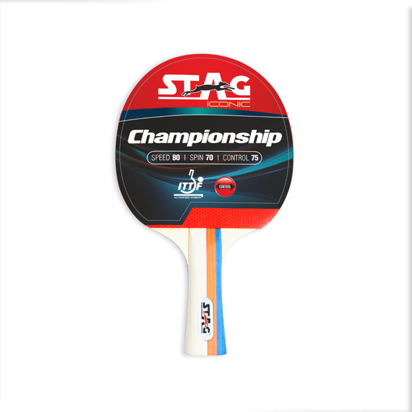 Stag Iconic Championship Table Tennis Racquet Stag Iconic