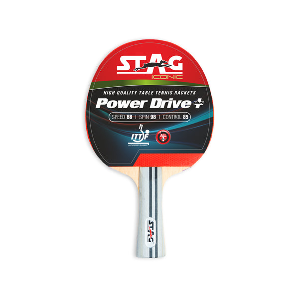 Stag Iconic Powerdrive+ Table Tennis Racquet Stag Iconic