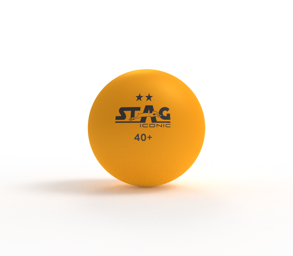 STAG Iconic 2 Star Table Tennis (TT) Balls | Training, Tournaments, Recreational Play