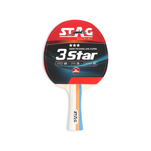 Stag Iconic 3 Star Table Tennis Racquet Stag Iconic