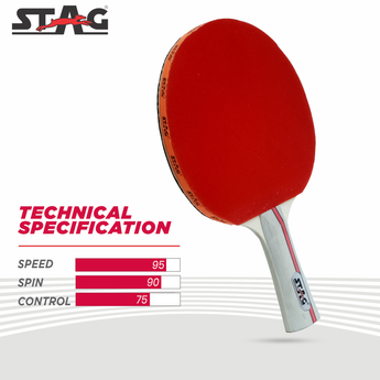 Stag Iconic Ninja Power Table Tennis Racquet