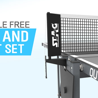 Stag Iconic Bali Rollaway Table Tennis Table | Full Size Professional Table