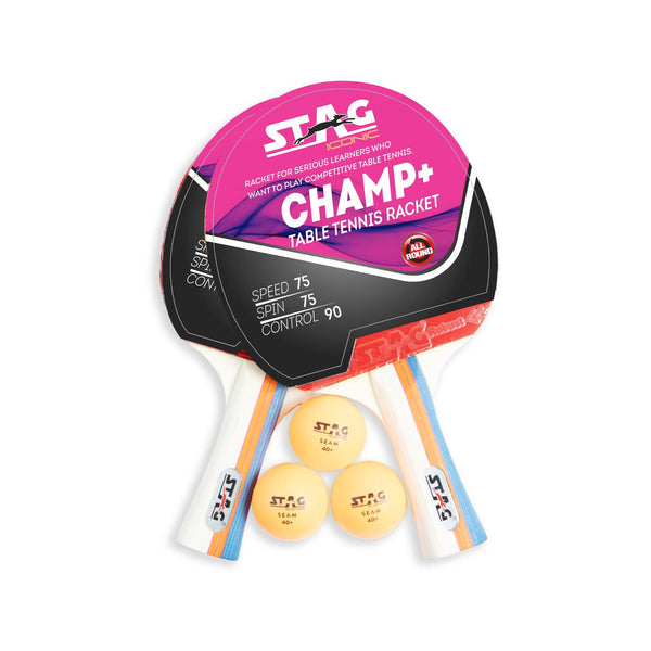 Stag Iconic Champs+ Table Tennis Playset Stag Iconic