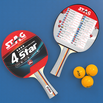 Stag Iconic 4 Star Table Tennis Playset