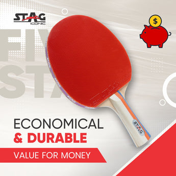 Stag Iconic 5 Star Table Tennis Racquet