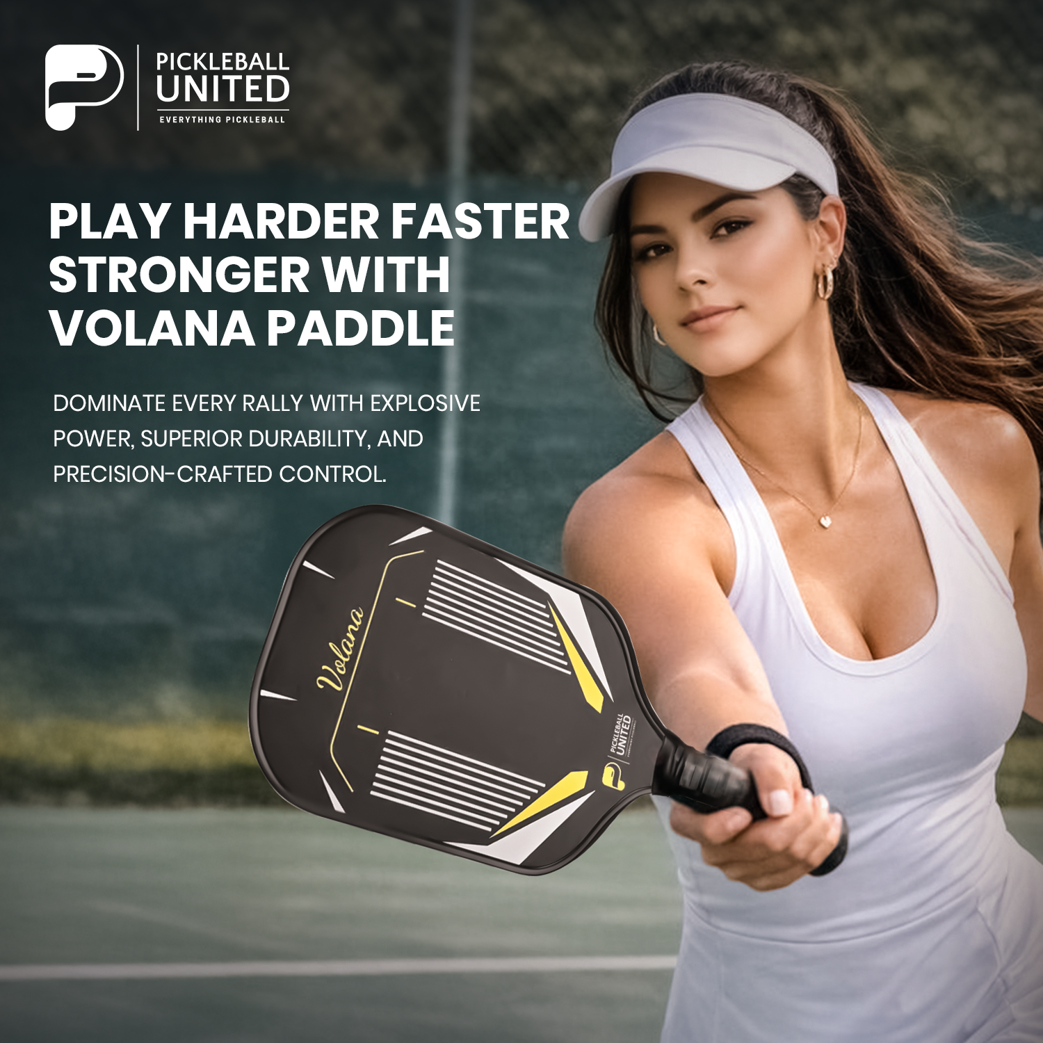 Pickleball United Volana T-700 CARBON PADDLE Pickleball United