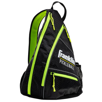 Franklin Pickleball Sling Bag - Black/Optic Trim