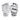 Franklin Sports Adult XL pickleball glove in white leather - front view