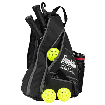 Franklin Pickleball Sling Bag - Charcoal/Grey Trim