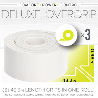 Franklin Pickleball Deluxe Overgrip White