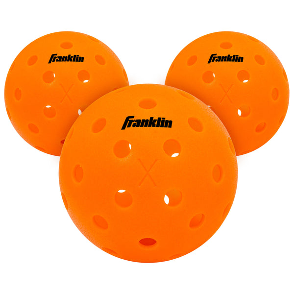 Franklin Pickleball X-40-Lava (Pack Of 3) Franklin Sports
