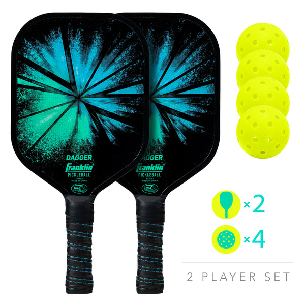 Franklin Pickleball Dagger PolyPro 2 Player Set Franklin Sports