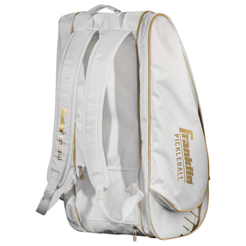 Franklin Pickleball Pro Series Paddle Bag - Gold/White