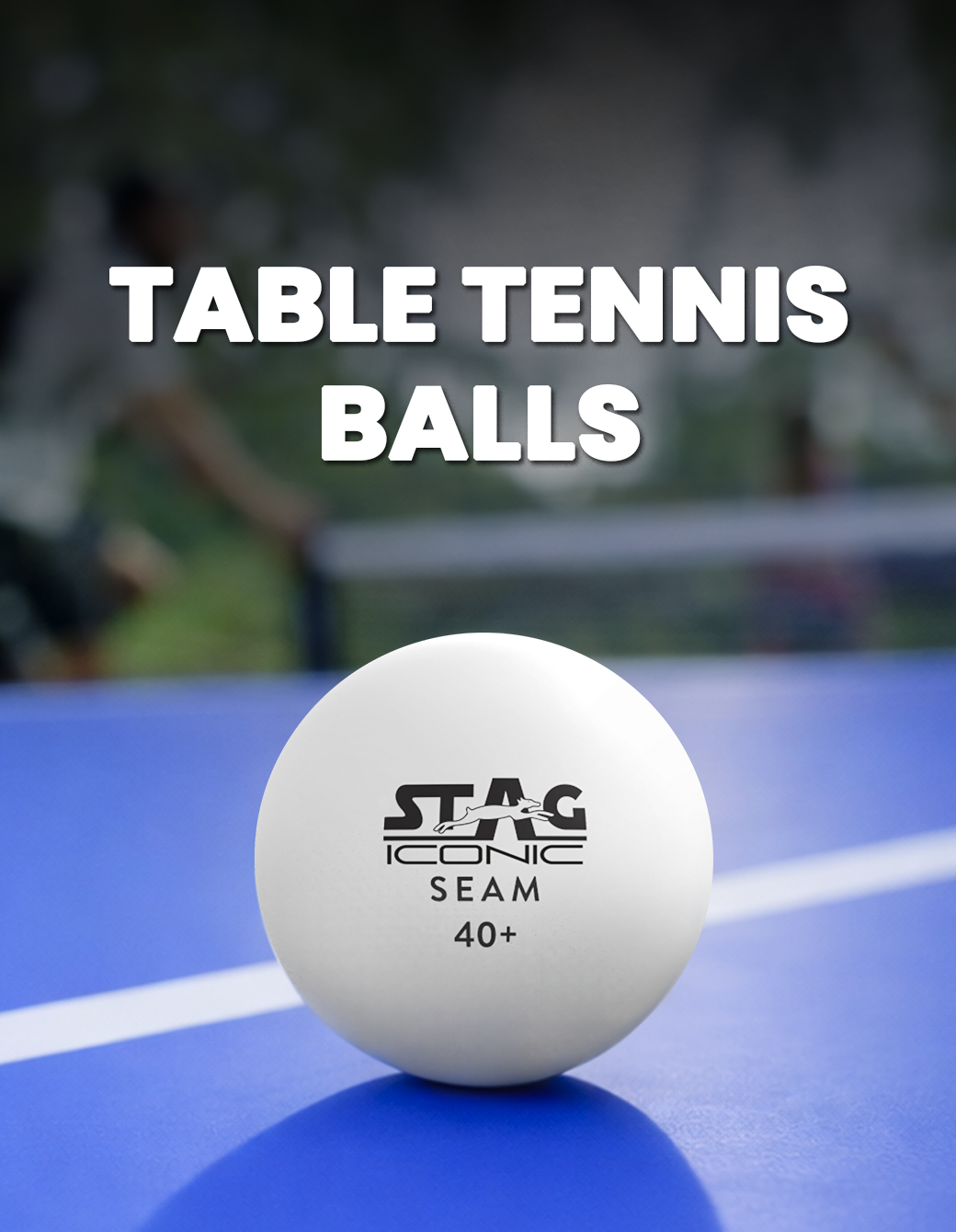 STAG ICONICS Table Tennis Balls | Premium Quality TT Balls for Training ...