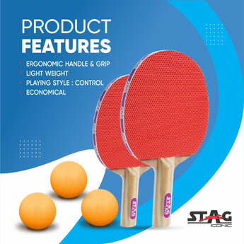 Stag Iconic Challenger Table Tennis Playset