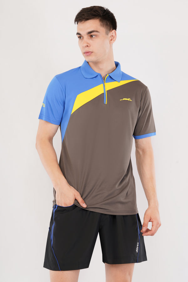 STAG ICONIC: SUPER POLO NECK SPORTS T-SHIRT TS-GBY1 Stag Iconic