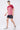 STAG ICONIC: Split Red Round Neck T-Shirt ST-SR1 Red STAG ICONIC
