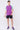 STAG ICONIC: V-NECK T-SHIRT ST-RVN2 Purple STAG ICONIC