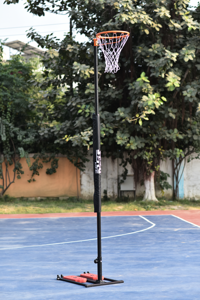 Stag Iconic Swiftshot Netball System - The Ultimate Portable & Adjustable Netball Hoop Stag Iconic