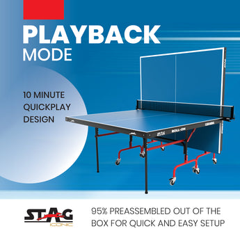 Stag Iconic Club Table Tennis Table | Full Size Professional Table