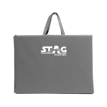 Stag Iconic Tumbling Mat - High Density, Shock Absorbing - Your Ultimate Workout Companion - Grey