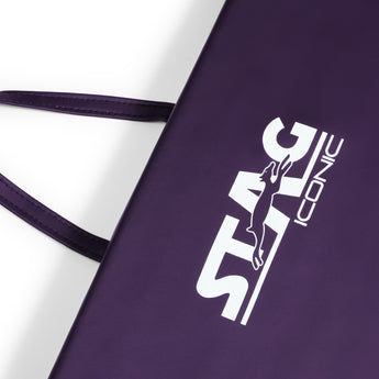 Stag Iconic Tumbling Mat - High Density, Shock Absorbing - Your Ultimate Workout Companion - Purple