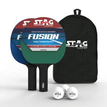 Stag Iconic Fusion Table Tennis Playset with White Ball