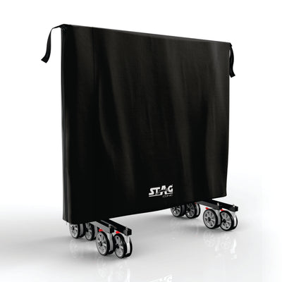 Stag Iconic Table Tennis All Weather 2 in 1 Table Cover | Indoor/Outdoor | Fits Flat and Folding Tables Stag Iconic
