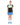STAG ICONIC: WOMEN BASIC SKORT ROYAL BLUE SKBA3 Stag Iconic