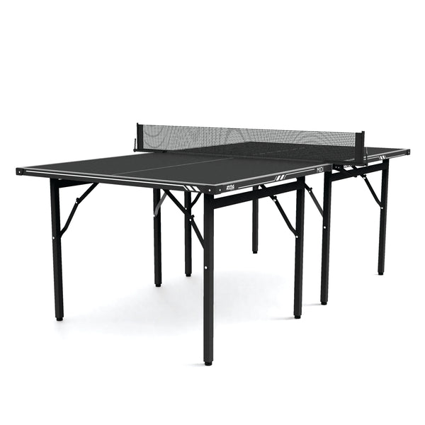 Stag Iconic Midi Series Table Tennis Table | Full Size Professional Table Black Grey Stag Iconic