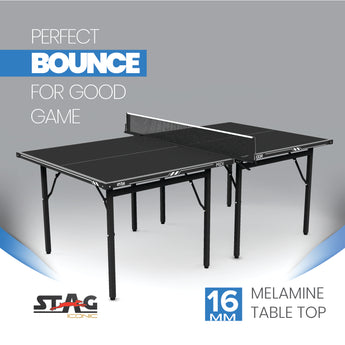 Stag Iconic Midi Series Table Tennis Table | Full Size Professional Table