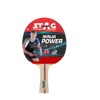 Stag Iconic Ninja Power Table Tennis Racquet