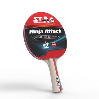 Stag Iconic Ninja Attack Table Tennis Racquet