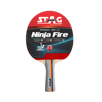 Stag Iconic Ninja Fire Table Tennis Racquet