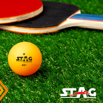 STAG Iconic 1 Star Table Tennis (TT) Balls | Training, Tournaments, Recreational Play