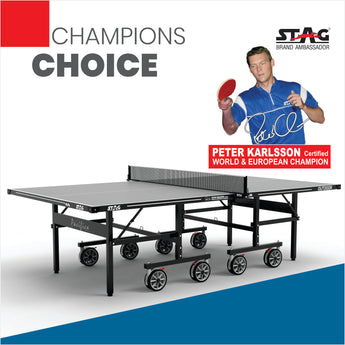 Stag Iconic Pacifica Table Tennis Table | Full Size Professional Table