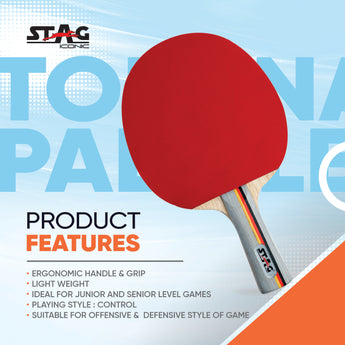 Stag Iconic Tournament Table Tennis Racquet