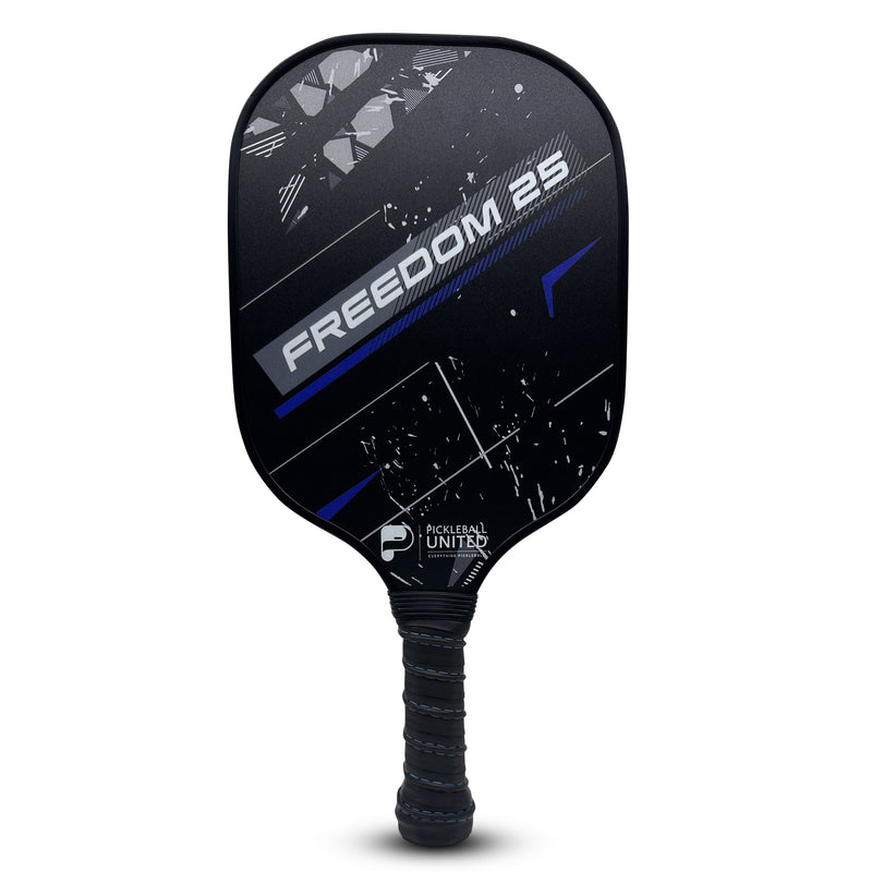 PICKLEBALL UNITED FREEDOM 25 PICKLEBALL PADDLE - BLUE blue Fiber Glass Pickleball United