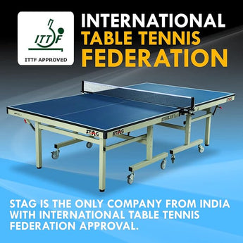 Stag Iconic America’s Table Tennis Table | Full Size Professional Table