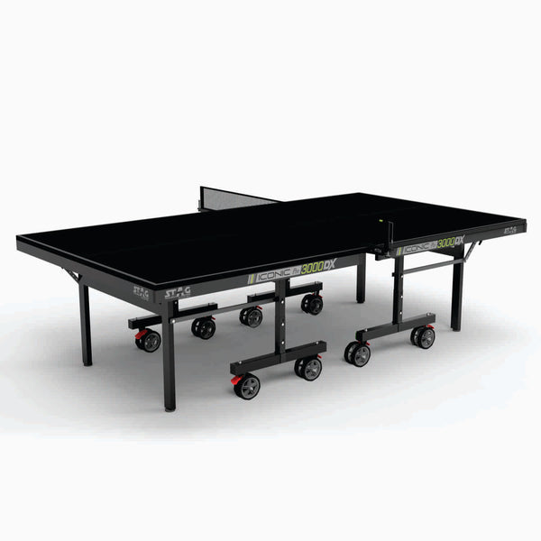 Stag Iconic 3000 DX Table Tennis Table | High-Performance Play Black Stag Iconic