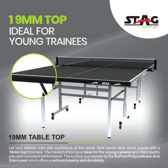 Stag Iconic Hobby Line Table Tennis Table | Full Size Professional Table