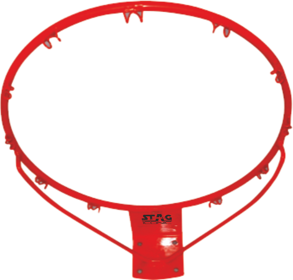 Stag Iconic Basketball Ring Hollow With Net Stag Iconic