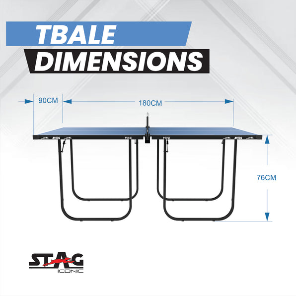 STAG ICONICS Table Tennis Tables | Professional-Grade TT Tables for ...