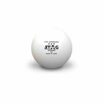 STAG Iconic Supreme Table Tennis (TT) Balls | Training, Tournaments, Recreational Play